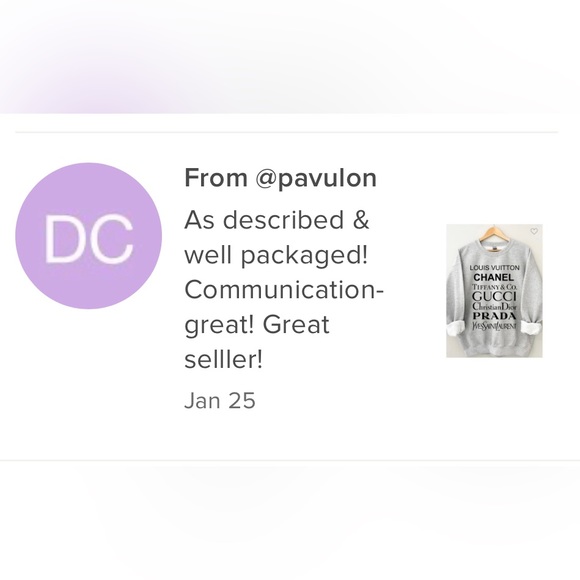 Unisex Designer’s Logo Sweatshirt - Picture 5 of 6